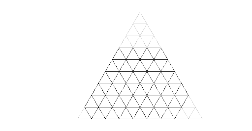 Вот так пририсовываем треугольники по бокам.